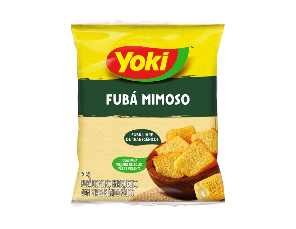 FUBÁ MIMOSO YOKI 4 KG (FDO 6 PCT)